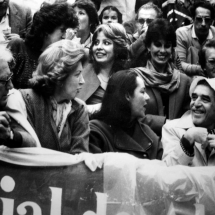 Don Guillermo Cano y su esposa Ana María Busquets de Cano en compañía de Gabriel García Márquez y su esposa Mercedes Barcha.