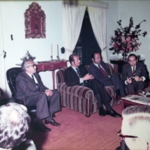 Reunión con rey Juan Carlos de España.